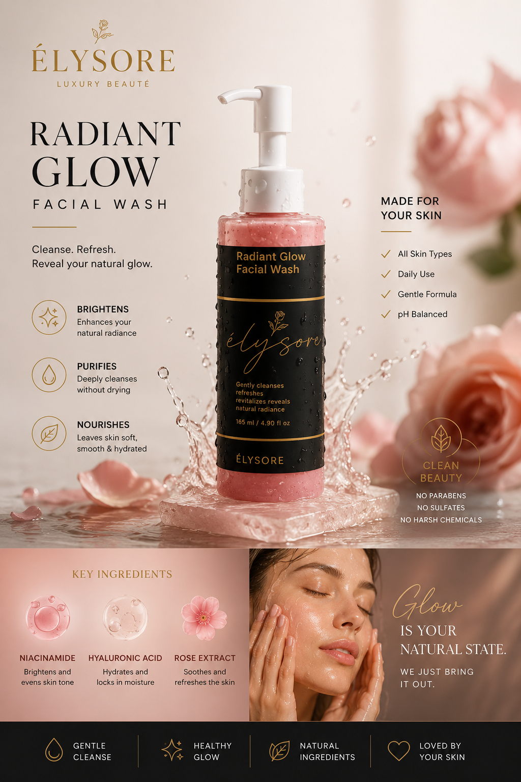Radiant Glow Facial Wash