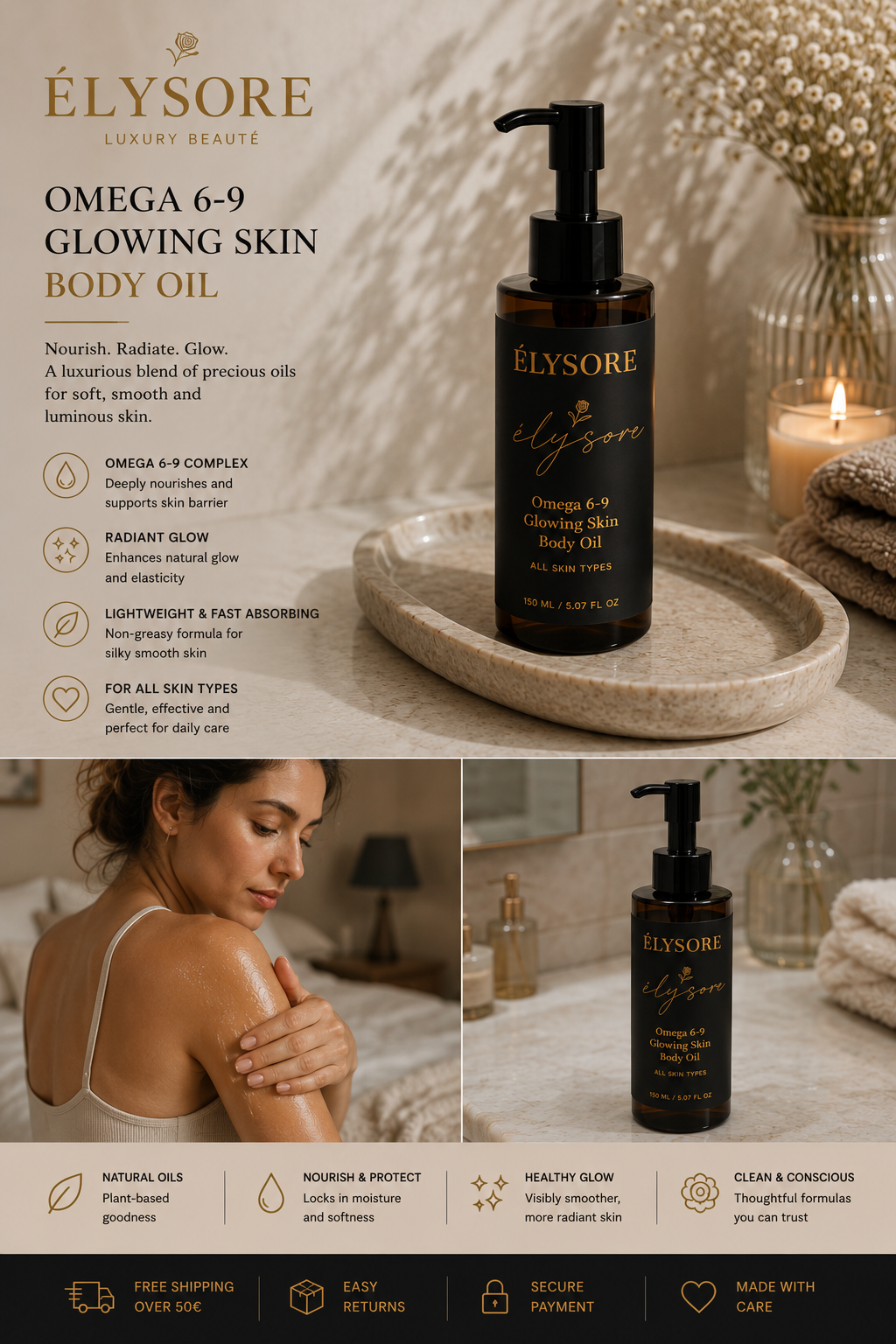 Omega 6-9 Glowing Skin Body Oil