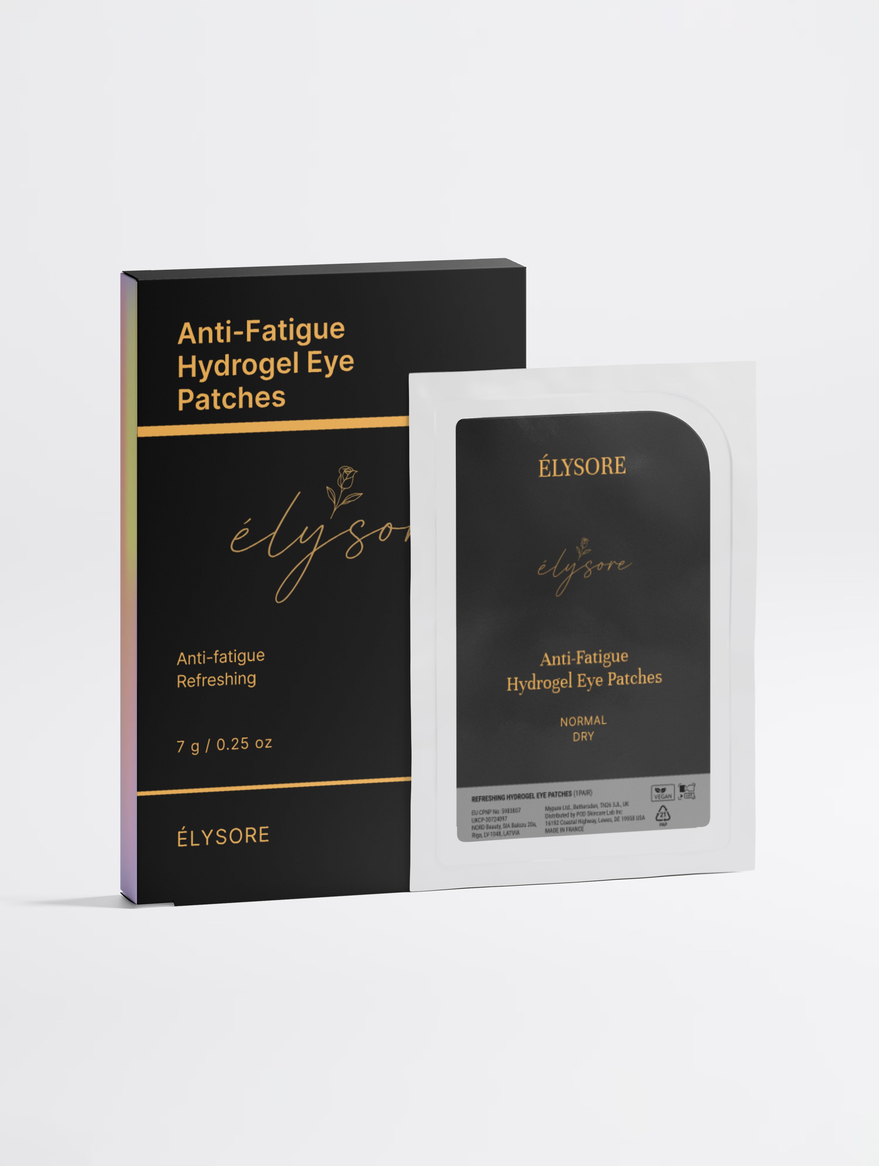 Anti-Fatigue Hydrogel Eye Patches