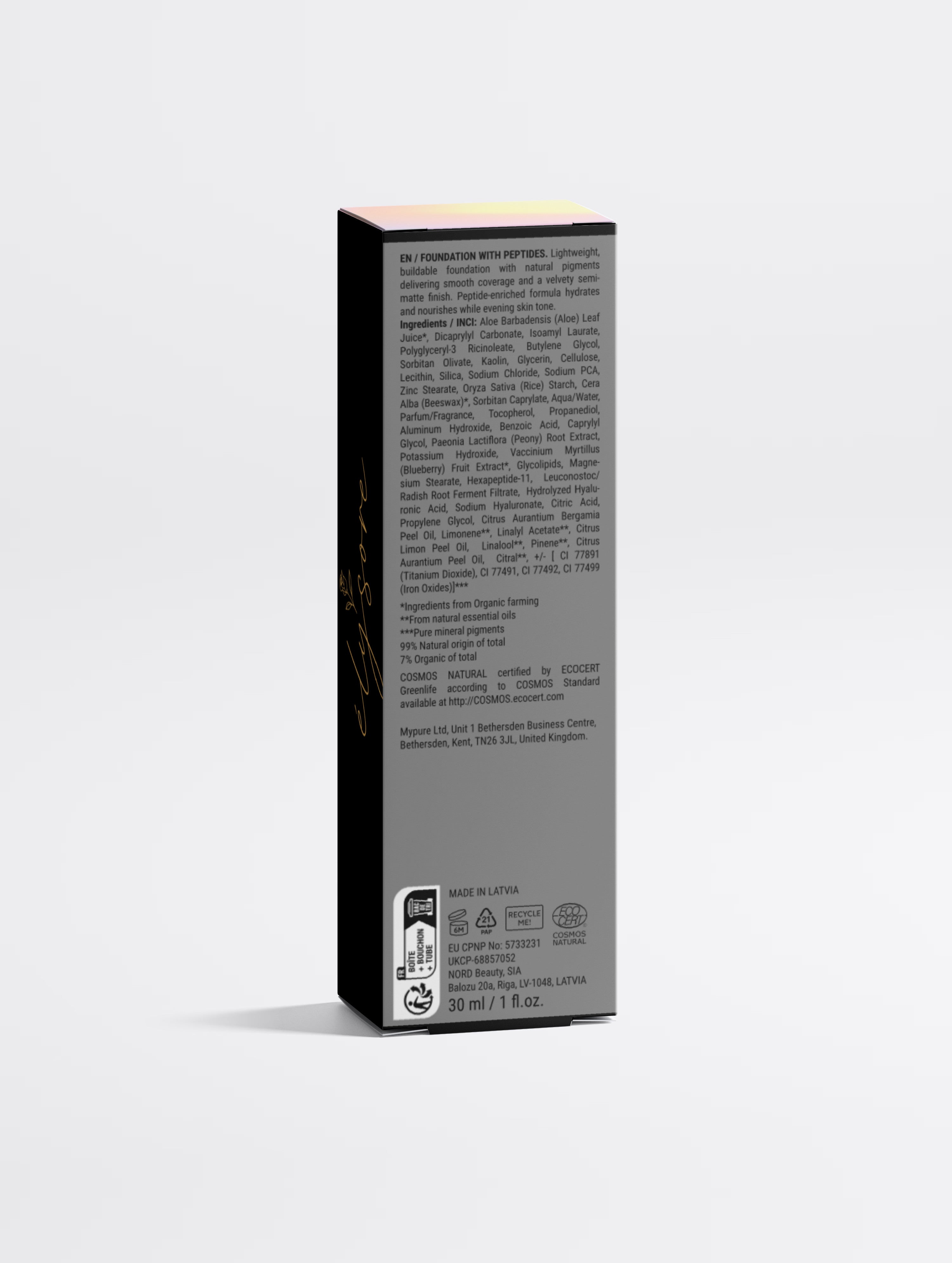 Foundation with Peptides, 35 Tan Warm