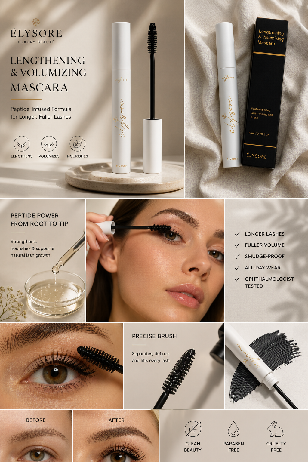 Lengthening & Volumising Mascara