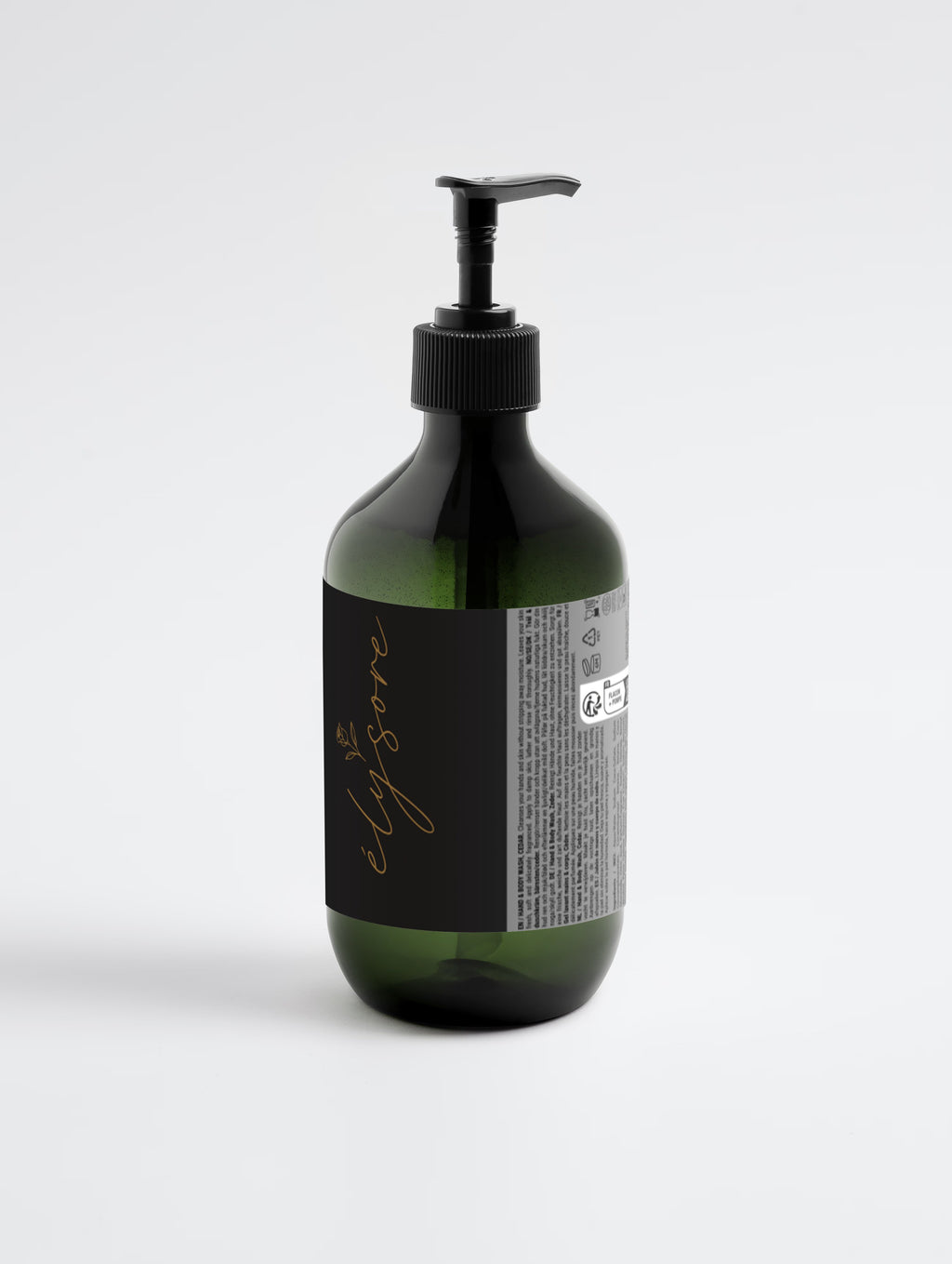 ÉLYSORE Refreshing Hand & Body Wash | Peppermint & Dark Cedar Hydrating Cleanser