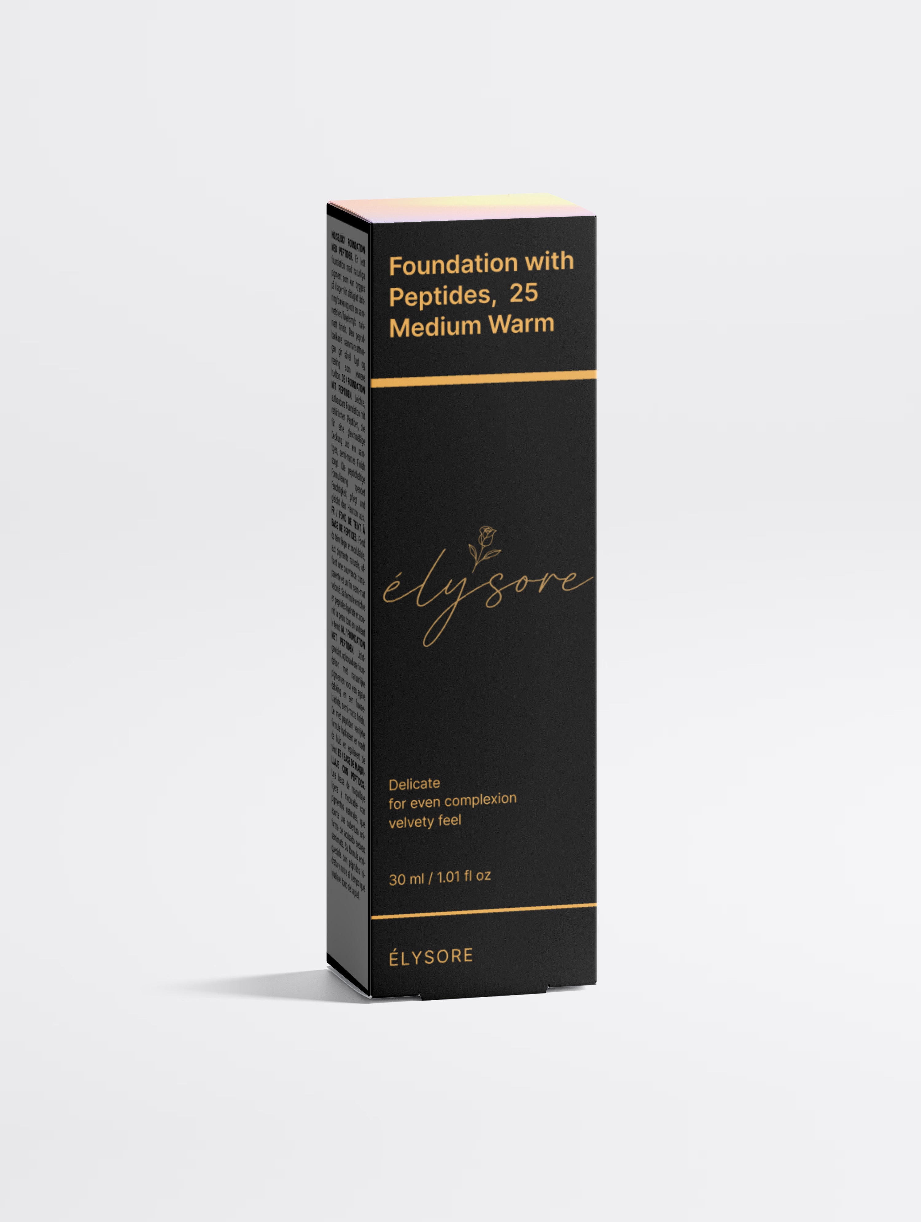 Foundation with Peptides,  25 Medium Warm